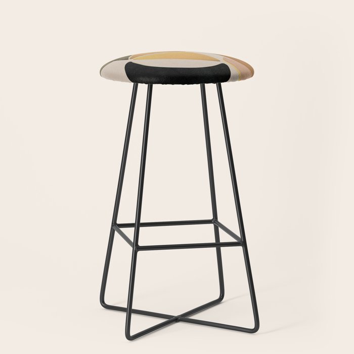 Modern Abstract Art 150 Stool Gallery Image 1