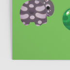 Tapir and baby watermelons Poster Gallery Image 3