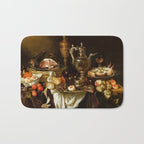 Jan Davidsz. de Heem Still Life With Crab And Fruit Bath Mat Gallery Image 1