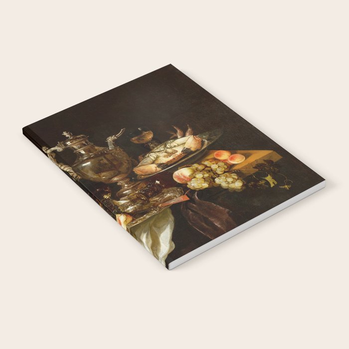 Jan Davidsz. de Heem Still Life With Crab And Fruit Notebook Gallery Image 2