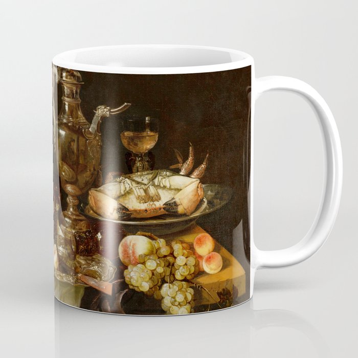 Jan Davidsz. de Heem Still Life With Crab And Fruit Coffee Mug Gallery Image 1