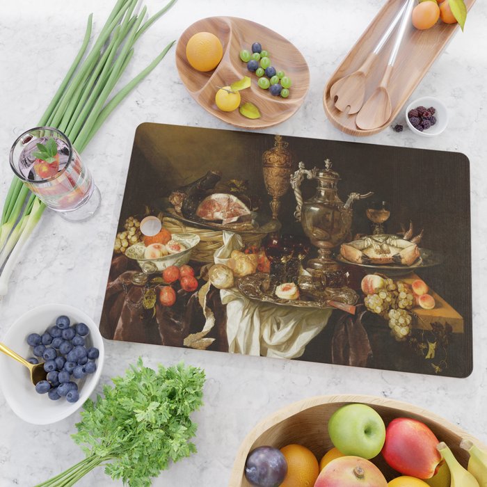 Jan Davidsz. de Heem Still Life With Crab And Fruit Cutting Board Gallery Image 2