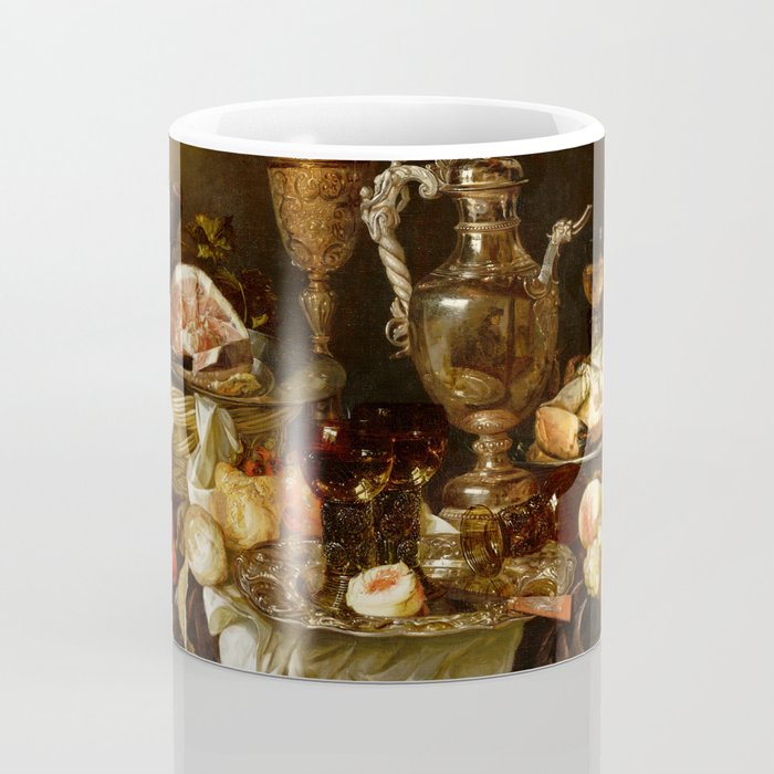 Jan Davidsz. de Heem Still Life With Crab And Fruit Coffee Mug Gallery Image 4