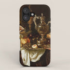 Jan Davidsz. de Heem Still Life With Crab And Fruit iPhone Case Gallery Image 1