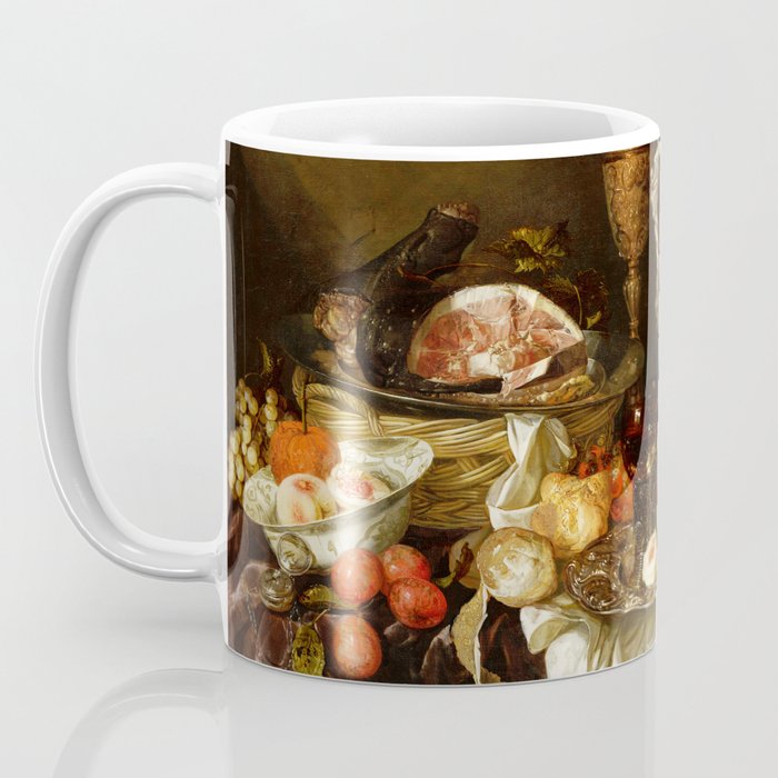 Jan Davidsz. de Heem Still Life With Crab And Fruit Coffee Mug Gallery Image 3