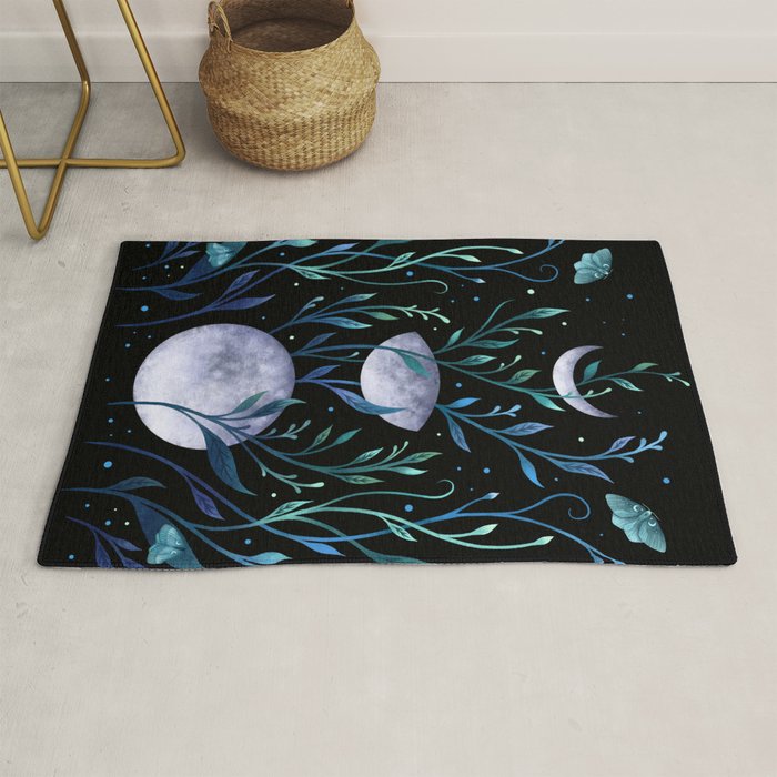 Phase & Grow - Teal Rug Gallery Image 1