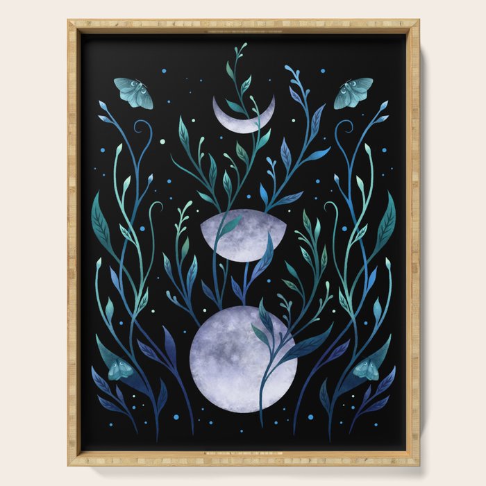 Phase & Grow - Teal Serving Tray Gallery Image 1