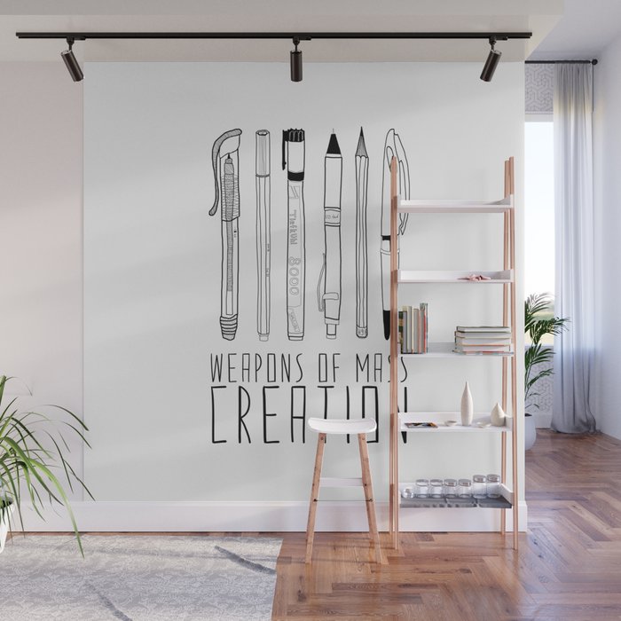 weapons of mass creation Wall Mural Gallery Image 1