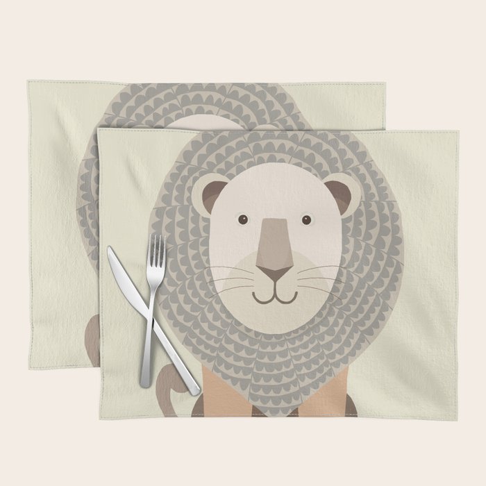 Whimsical Lion Placemat Gallery Image 1
