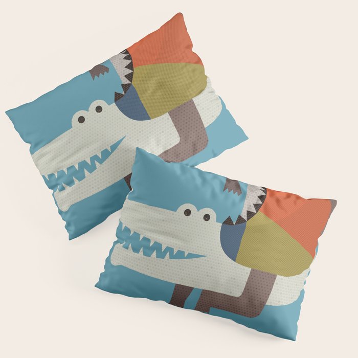 Crocodile Pillow Sham Gallery Image 3