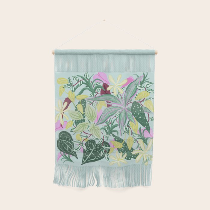 Crowded Houseplants Wall Hanging Gallery Image 1