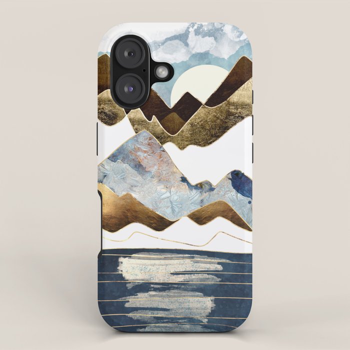 Minimal Abstract Mountains iPhone Case Gallery Image 1