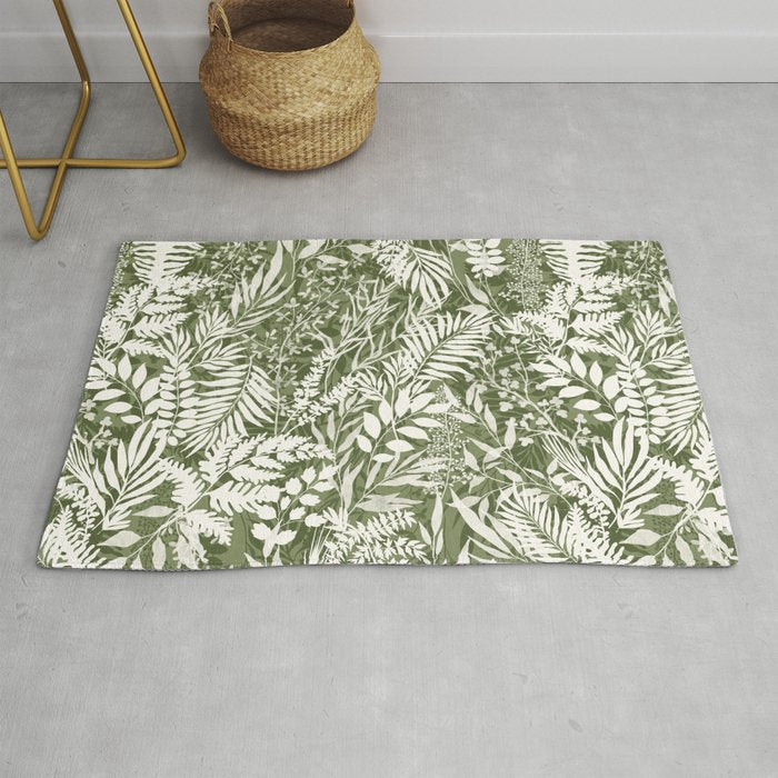 Leafy autumn forest GW Rug Gallery Image 1