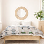 Tres Paris - Travel, Architecture Photography Duvet Cover Gallery Image 3