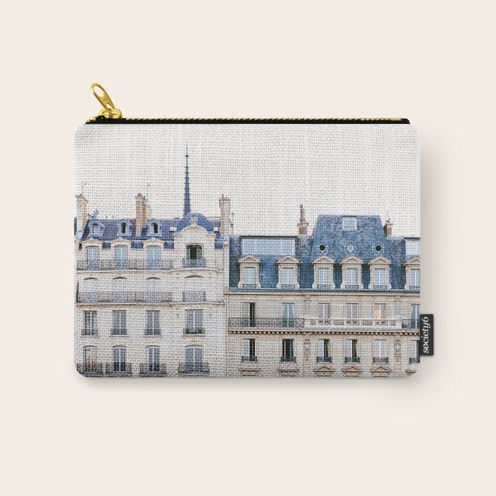 Tres Paris - Travel, Architecture Photography Carry All Pouch Gallery Image 1