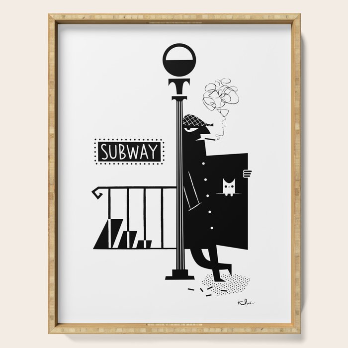 Bad Larry Serving Tray Gallery Image 1