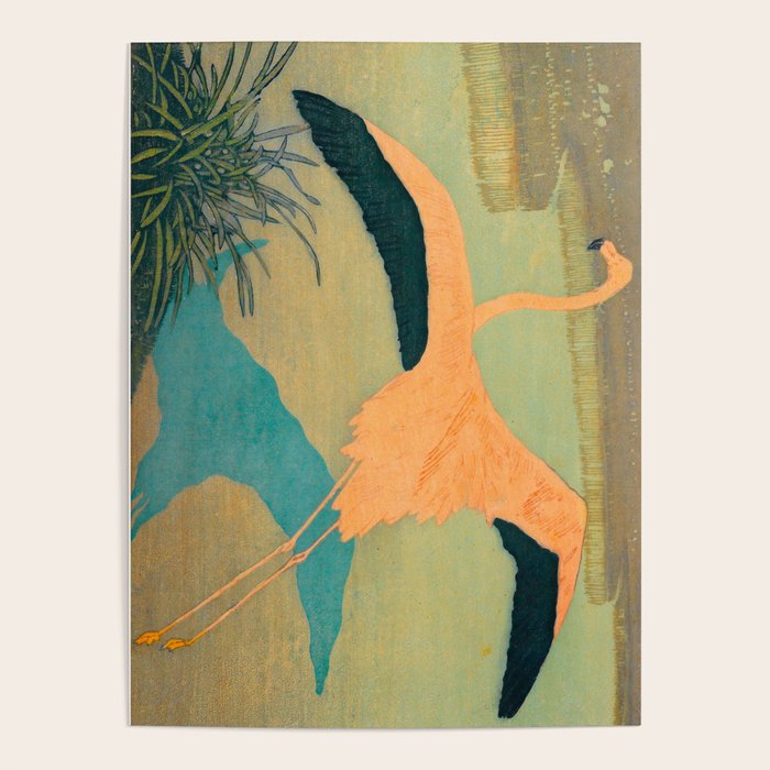 Carl Moser - Flamingo Pastel Colors Poster Gallery Image 4