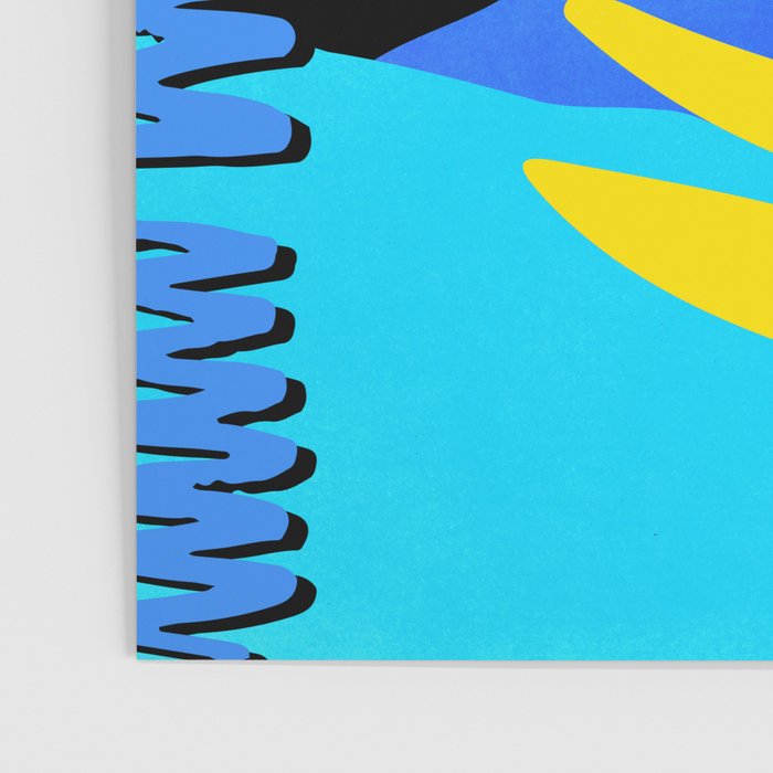 Neon Summer Abstract Art Poster Gallery Image 3