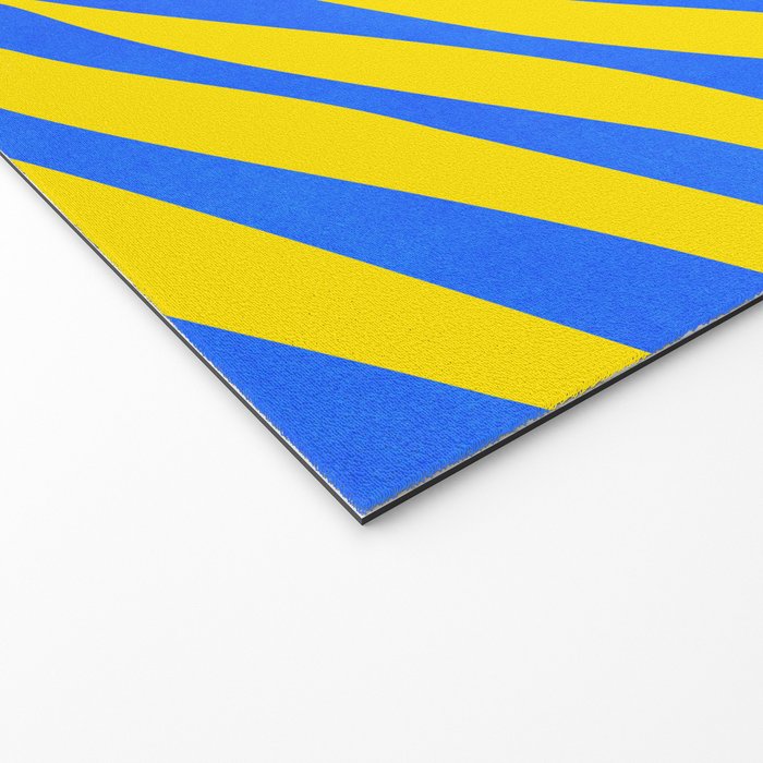 Neon Summer Abstract Art Welcome Mat Gallery Image 2