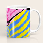 Neon Summer Abstract Art Coffee Mug Gallery Image 1