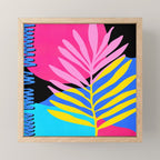 Neon Summer Abstract Art Mini Art Print Gallery Image 1