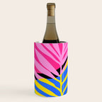 Neon Summer Abstract Art Wine Chiller Gallery Image 1
