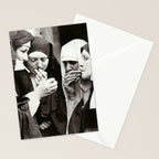 Nuns Smoking Vintage Photograph 1931 Stationery Card Gallery Image 2