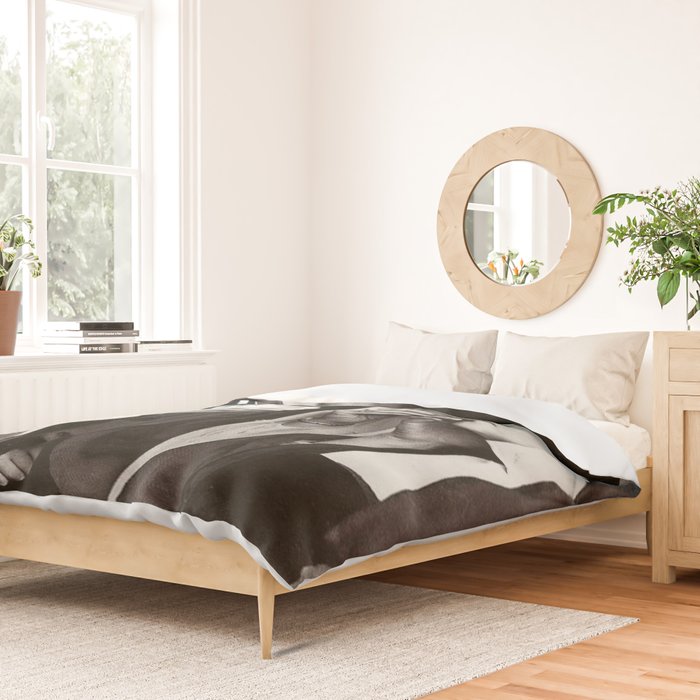 Nuns Smoking Vintage Photograph 1931 Duvet Cover Gallery Image 2