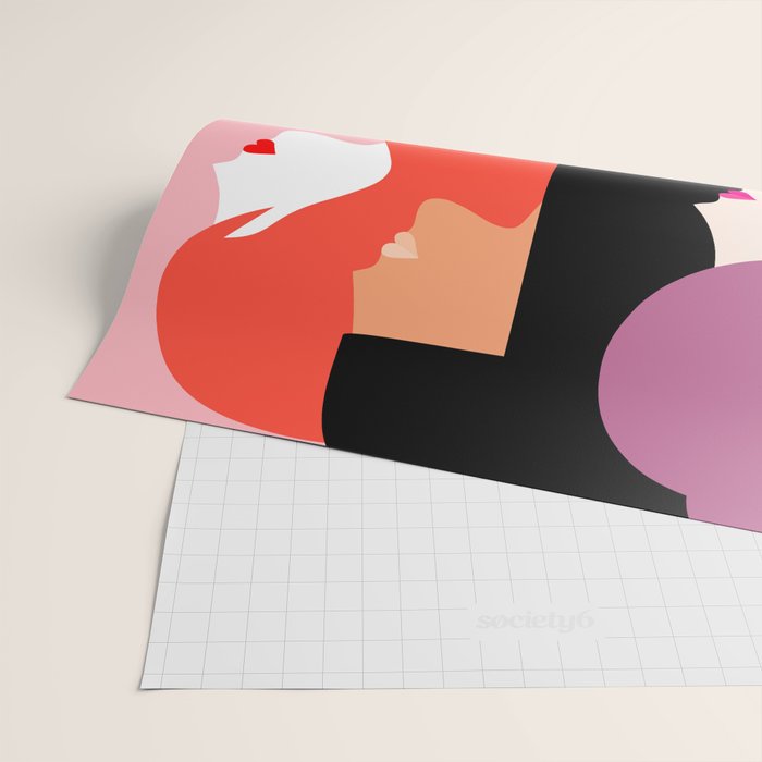 Girl Power we persist  #girlpower Wrapping Paper Gallery Image 2