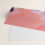 floral pink abstract Wrapping Paper Gallery Image 2