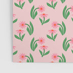 Pink Daisy Pattern - Pink Poster Gallery Image 3