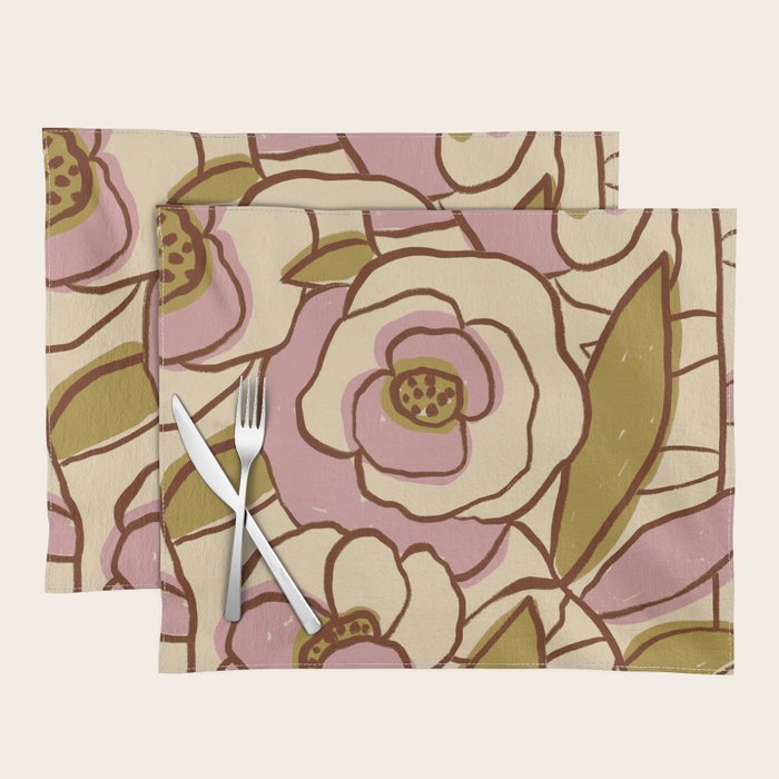 Rose Garden #2 Placemat Gallery Image 1