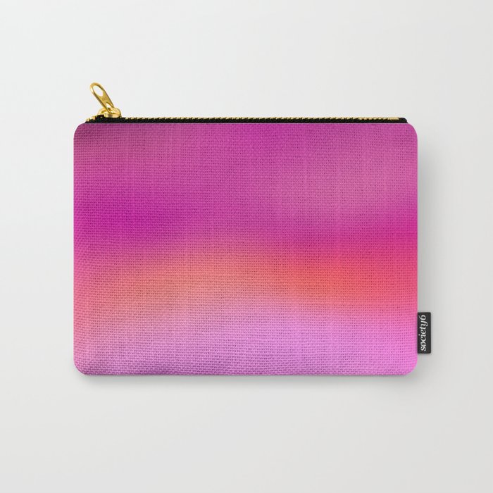 Pink magenta ombre Carry All Pouch Gallery Image 1