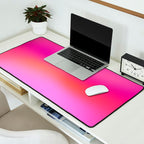 Pink magenta ombre Desk Mat Gallery Image 2