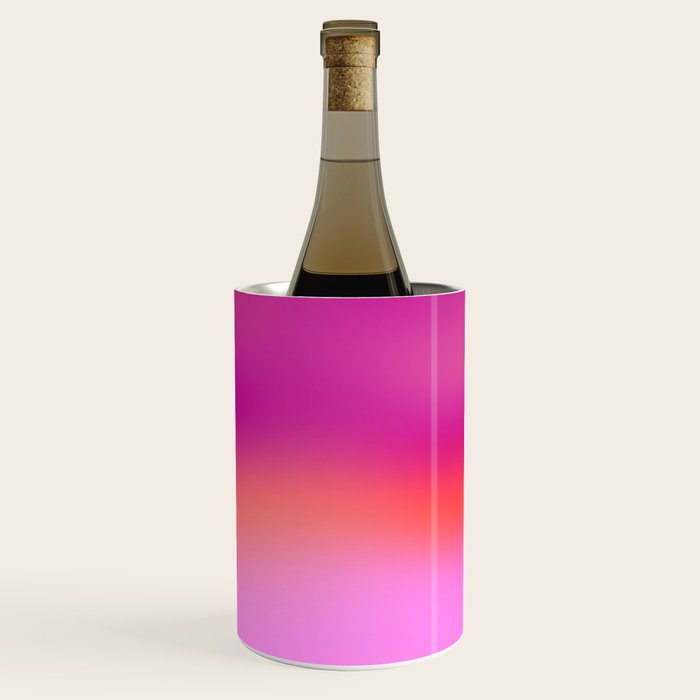Pink magenta ombre Wine Chiller Gallery Image 1