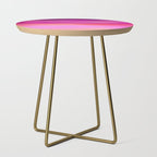 Pink magenta ombre Side Table Gallery Image 1