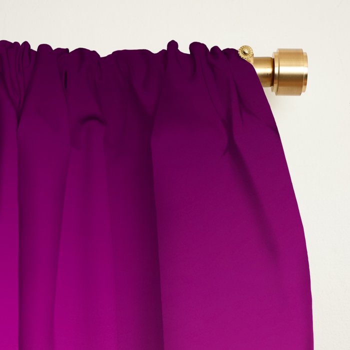 Pink magenta ombre Window Curtain Gallery Image 2