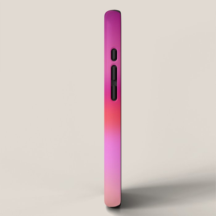 Pink magenta ombre iPhone Case Gallery Image 2