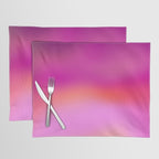 Pink magenta ombre Placemat Gallery Image 1