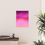 Pink magenta ombre Poster Gallery Image 2