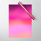 Pink magenta ombre Wrapping Paper Gallery Image 1