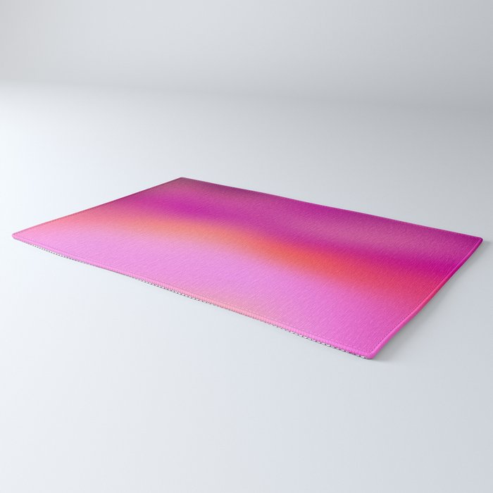 Pink magenta ombre Rug Gallery Image 3