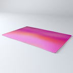 Pink magenta ombre Rug Gallery Image 3