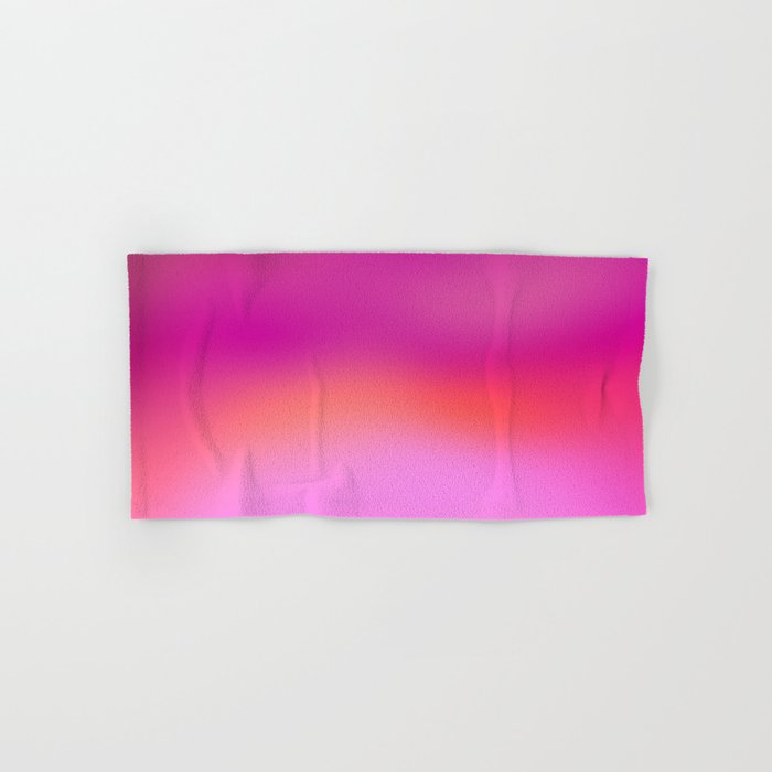 Pink magenta ombre Bath Towel Gallery Image 1