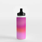 Pink magenta ombre Water Bottle Gallery Image 2
