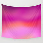 Pink magenta ombre Wall Tapestry Gallery Image 4