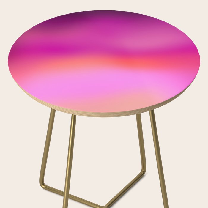 Pink magenta ombre Side Table Gallery Image 2