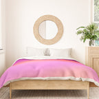 Pink magenta ombre Duvet Cover Gallery Image 3