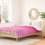 Pink magenta ombre Duvet Cover Gallery Image 2