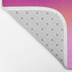 Pink magenta ombre Bath Mat Gallery Image 2